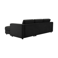 Soho Right Hand Chaise Sofa - Ink