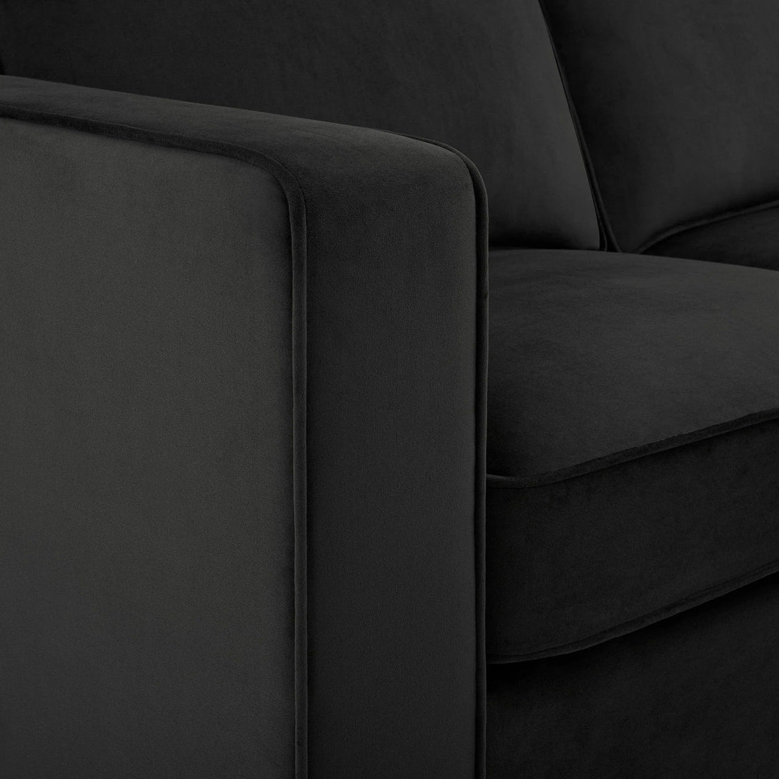 Soho Right Hand Chaise Sofa - Ink