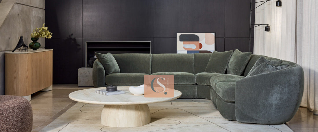 Nora 6 Seat Corner Modular Cosy Sofa