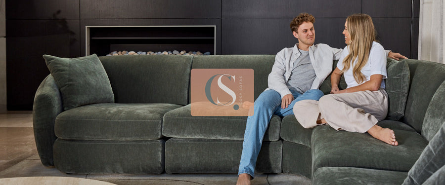 Nora 7 Seat Corner Modular Cosy Sofa