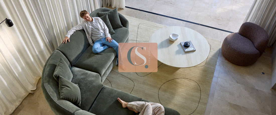 Nora 6 Seat Corner Modular Cosy Sofa