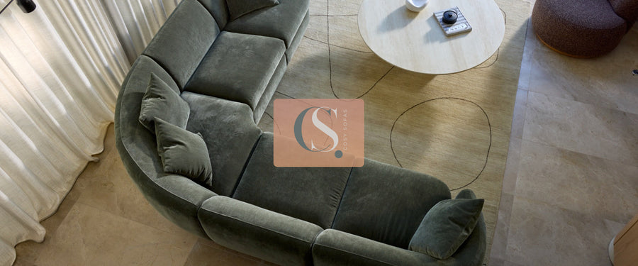 Nora 7 Seat Corner Modular Cosy Sofa