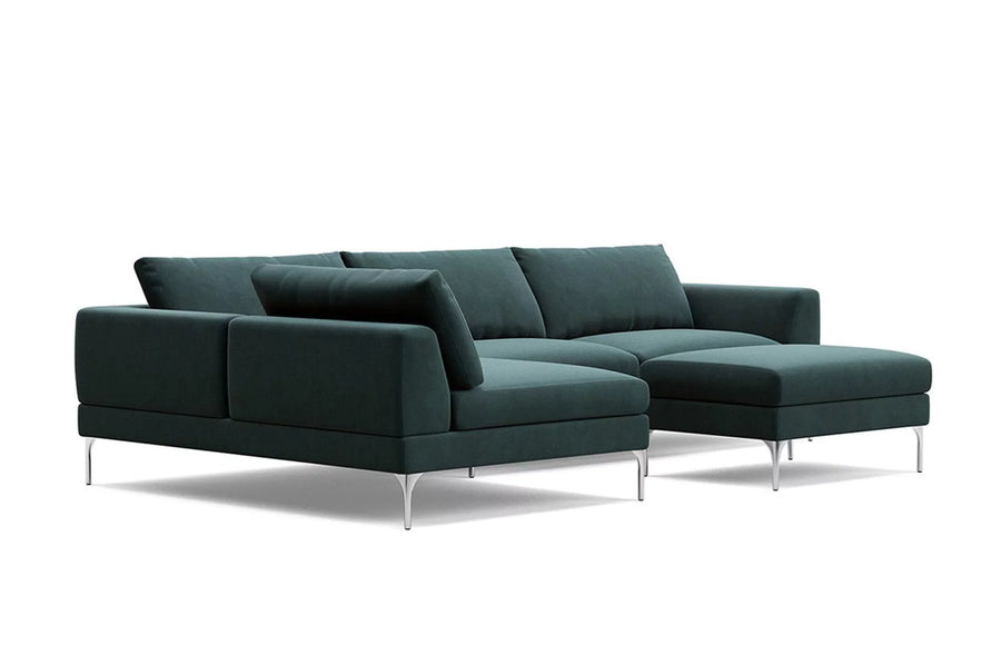 Plaza Modular Sofa with Chaise and Ottoman