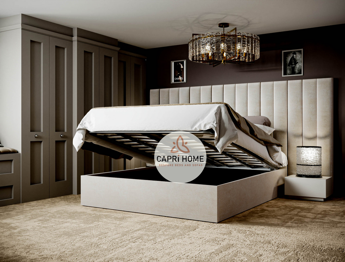 Large velvet bed deals